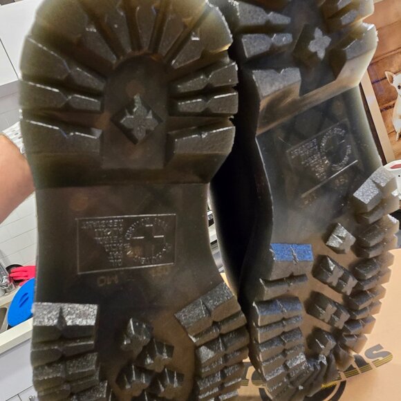 Dr. Martens Amaayah Lo 31950001 Women's US 7 Black Leather Ankle Boots NEW - Picture 13 of 15